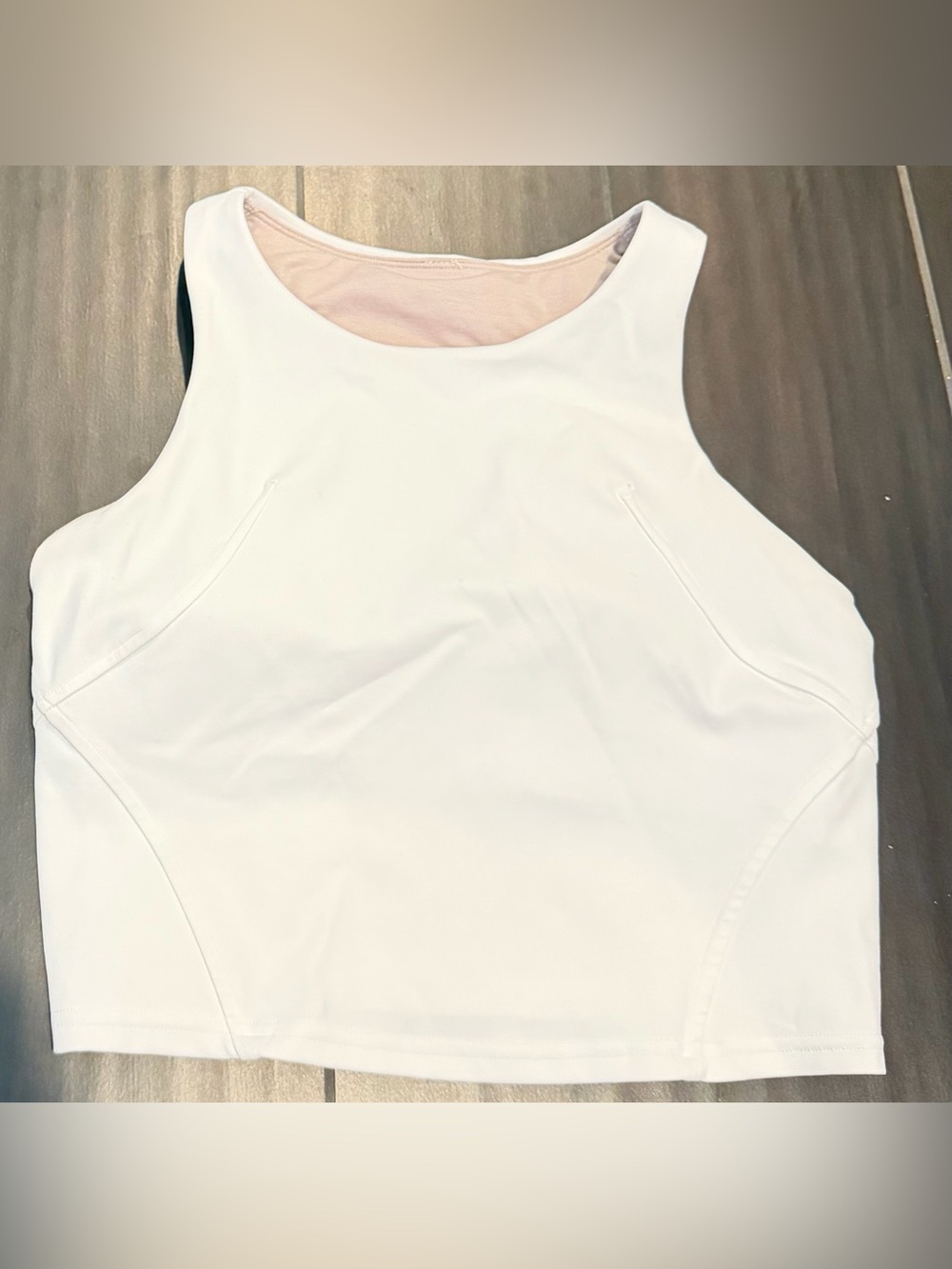 lululemon athletica Invigorate Training Tank Top in color white